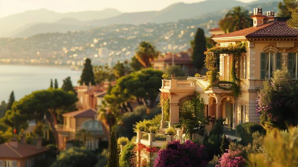 Le luxe de l'immobilier à Mont Boron, Nice